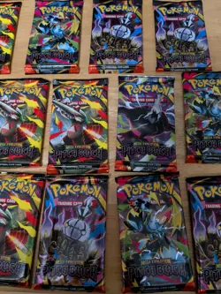 Pokemon Mega Evolution Pitch Black Booster Packs Lot Of 14 - IN HAND - Image 4