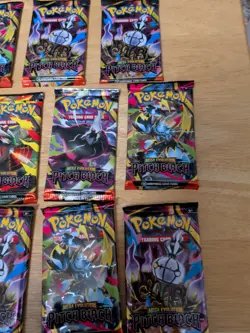 Pokemon Mega Evolution Pitch Black Booster Packs Lot Of 14 - IN HAND - Image 5