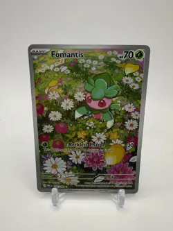 Fomantis 085/084 - Illustration Rare - Pokemon TCG: Pitch Black - IN HAND - Image 1