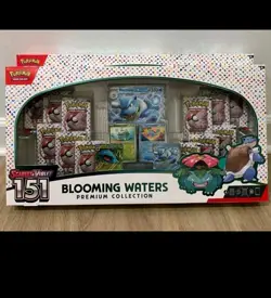 LOT OF 2 Pokemon 151 Blooming Waters Premium Collection NEW FACTORY SEALED 🔥 - Image 1