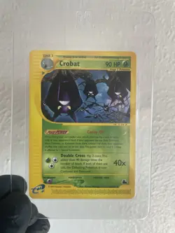 Pokemon TCG Base Set Crobat 6/144 Never Played Condition - Image 1