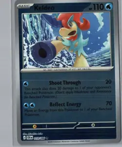 Keldeo 019/086 Rare Chaos Rising Pokemon Reverse Holo Near Mint - Image 1