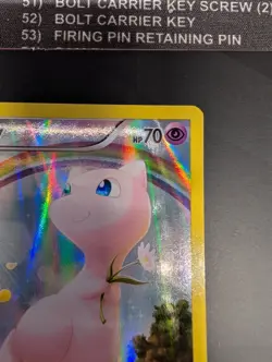 Mew XY110 Holo Promo XY Promo Pokemon Lightly Played - Image 5