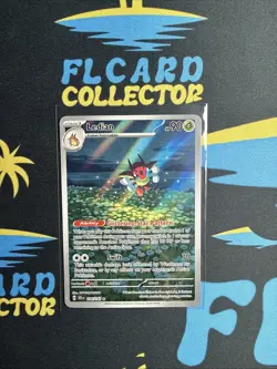 Pokemon TCG Ledian 144/142 Stellar Crown Holo Illustration Rare - Image 1