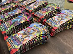 Lot Of 100 Pokemon Mega Evolution Phantasmal Flames Sleeved Booster Packs - Image 2