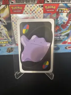 Ditto WILD Pokemon Mattel Japanese UNO Card NM/MINT - Image 1