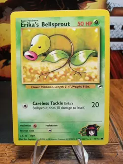2000 Pokemon Gym Heroes Erika's Bellsprout #76 - Image 1