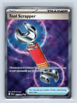 Tool Scrapper 115/086 Ultra Rare Chaos Rising Pokemon Holo Near Mint - Image 1