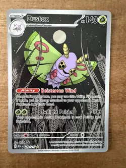Pokemon TCG Ascended Heroes 220/217 Dustox Illustration Rare - NM - Image 1