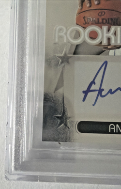 Anthony Davis 2012-13 Totally Certified Rookie Roll Call Auto BGS 9.5 10 Auto - Image 4