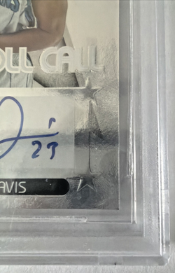 Anthony Davis 2012-13 Totally Certified Rookie Roll Call Auto BGS 9.5 10 Auto - Image 5
