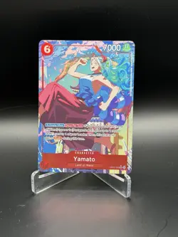 Bandai One Piece Card Game Yamato EB02-006 Alt Art Secret Rare Foil ENG - Image 1