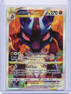 Lucario VSTAR SWSH291 SWSH: Sword & Shield Promo Cards Holo - Image 1