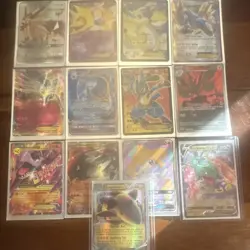 Pokemon TCG 10-Card Ultra Rare Holo Lot GX/V Solgaleo GX Xerneas GX - Image 1