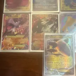 Pokemon TCG 10-Card Ultra Rare Holo Lot GX/V Solgaleo GX Xerneas GX - Image 5