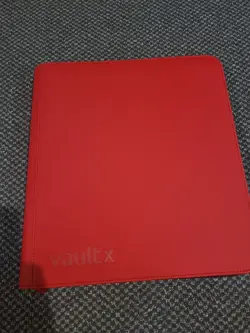 VaultX Exo-Tec XL Red Binder - 12 pockets/624 cards - Image 1