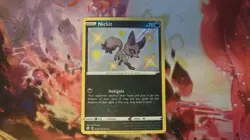 Nickit SV081/SV122 Shining Fates Holo Shiny Pokemon Card Near Mint - Image 1