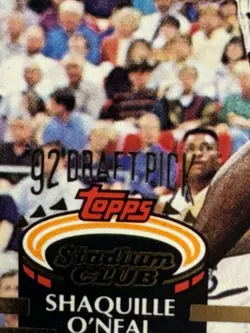1992-93 Topps Stadium Club - Shaquille O'Neal #247 Rookie Lot Of 10 - Image 2