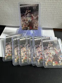 1992-93 Topps Stadium Club - Shaquille O'Neal #247 Rookie Lot Of 10 - Image 4