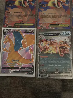 Pokemon TCG Charizard Lot Of 12 Cards - Image 4