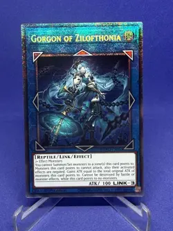 Yu-Gi-Oh! Starlight Rare - Gorgon Of Zilothonia - DUAD-EN050 - Image 1