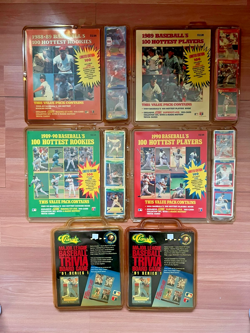 Lot of 4 Factory Sealed 1990s Score MLB "100 Hottest" Baseball Card Sets + Bonus - Image 1