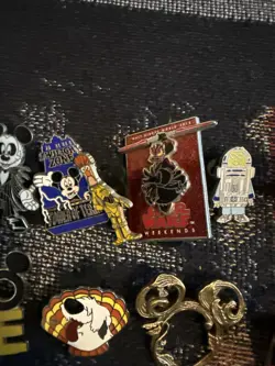 Disney Trading Pin Collection Lot Of 17 Authentic Pins Star Wars Limited, Editio - Image 3