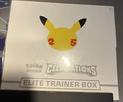 Pokemon TCG: 25th Anniversary Celebrations Elite Trainer Box Case Of 10 - Image 2