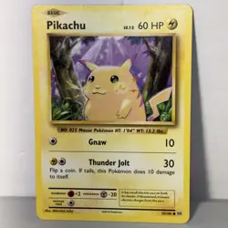 Pokemon Pikachu Lot of 7 Common/Uncommon - Conditions LP-MP - Image 4