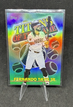 2026 Topps Titans of the Game - Fernando Tatis Jr. #TOG-19 /99 - Refractor - Image 1