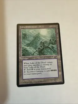 Magic The Gathering MTG LAKE OF THE DEAD Alliances NM Near Mint - Image 1