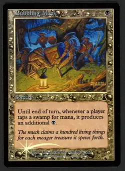 ***FOIL Bubbling Muck*** MTG Urza's Destiny Magic Kid Icarus - Image 1