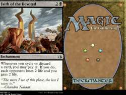 Magic the Gathering -MTG-Faith of the devoted - Image 1