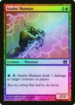 Anaba Shaman 8th Edition FOIL Near Mint NM MTG Magic DNA Games - Image 1
