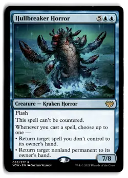 Hullbreaker Horror - LP Lightly Played - Innistrad: Crimson Vow # 63 - MTG Magic - Image 1