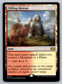 Clifftop Retreat R 0351 Tarkir: Dragonstorm Regular - Image 1