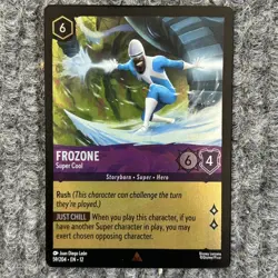 Disney Lorcana Wilds Unknown Frozone 59/204 Foil Rare - Image 1