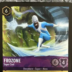 Disney Lorcana Wilds Unknown Frozone 59/204 Foil Rare - Image 5