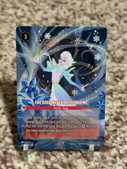 Disney Lorcana - The Cold Never Bothered Me 234/204 Winterspell - Enchanted Elsa - Image 1