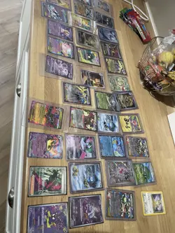 Pokemon TCG 40 Mixed Cards Job Lot Bundle - Image 1