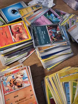 Pokemon TCG Bulk Lot 400+ Cards Mixed Language English Japanese HOLOS Included - Image 4
