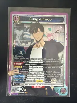 Union Arena Solo Leveling Sung Jinwoo SR (022) - Super Rare - English - Image 1