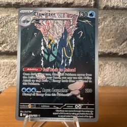Pokemon TCG Clawitzer Stage 1 130 HP Rare Holo Me01: Mega Evolution 141/132 - Image 1