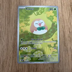 Pokemon Perfect Order Rowlet IR 090/088 - Fresh Pull - ENGLISH - Image 1