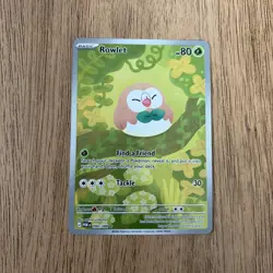 Pokemon Perfect Order Rowlet IR 090/088 - Fresh Pull - ENGLISH - Image 2