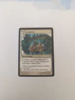 Crackdown (Future Sight) Mystery Booster 2 Regular NM MTG - Image 1