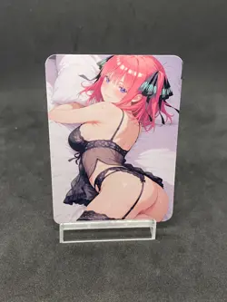 Nino Nakano Sexy Card/ ACG Card /Anime Card / Sexy Waifu / Waifu Card - Image 1