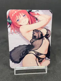 Nino Nakano Sexy Card/ ACG Card /Anime Card / Sexy Waifu / Waifu Card - Image 1