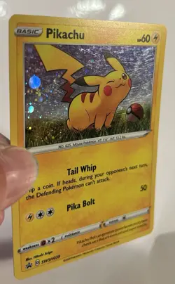 Pikachu SWSH039 SWSH: Sword & Shield Promo Cards Holo LP - Image 2
