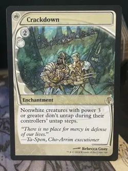 Crackdown Future Sight Mystery Booster 2 MTG Magic - Image 1